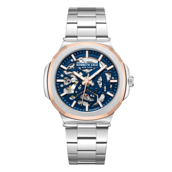 Kenneth Cole New York Skeleton Dial Men's Automatic Watch KCWGY0046201