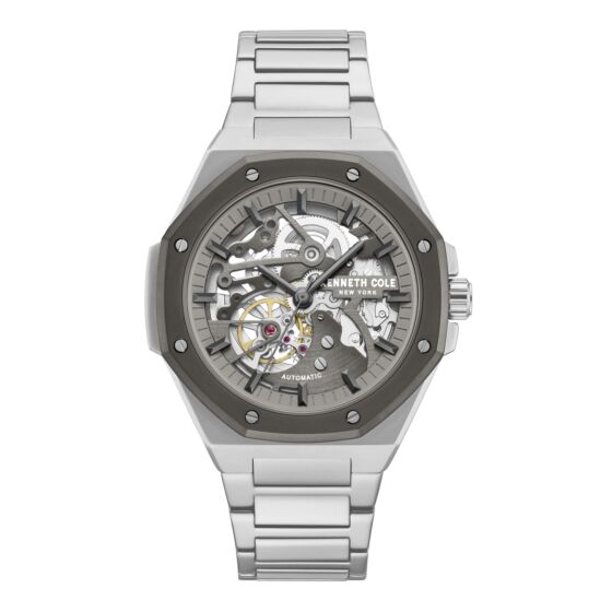 Kenneth Cole New York Skeleton Dial 42MM Automatic Men's Watch KCWGY0058903