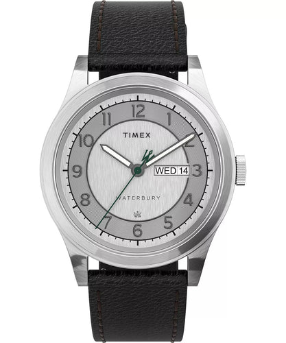 Timex Waterbury Heritage Quartz Leather Watch TW2U90200