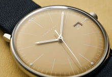 Junghans Max Bill Damen Quarz Watch Yellow Navy 47/4553.02