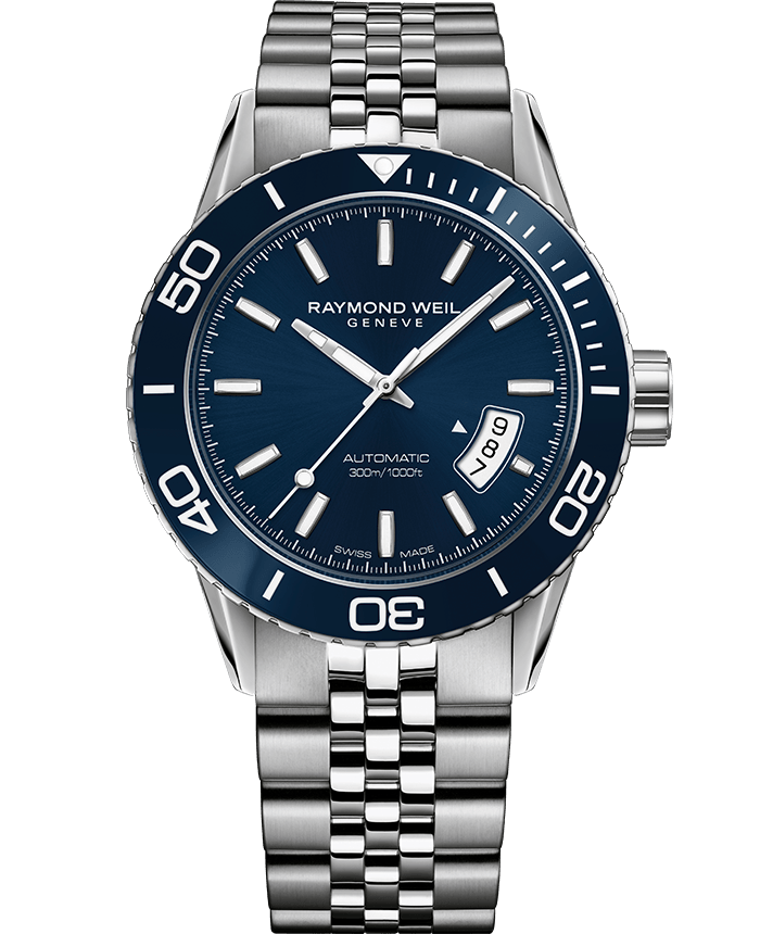 Freelancer Men's Blue Diver Steel Automatic Watch, 42mm  2760-ST3-50001