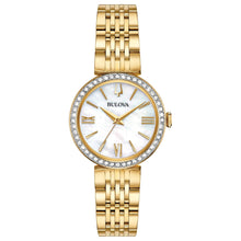 Bulova Ladies' Crystal Watch and Bolo Bracelet Gift Set 98X122