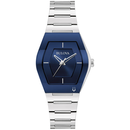 Bulova Ladies' Small Gemini Futuro Stainless Steel Bracelet Watch 96L293