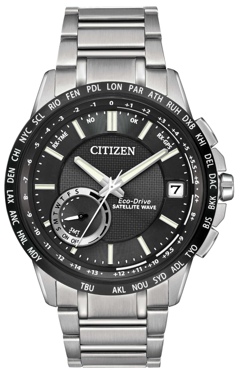 SATELLITE WAVE - WORLD TIME GPS CC3005-85E