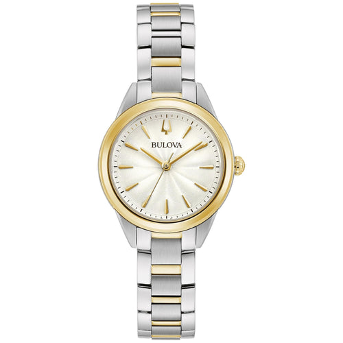 Bulova Ladies' Classic Sutton Two-Tone Stainless Steel Bracelet Watch 98L277