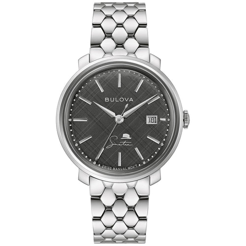Men's Bulova Frank Sinatra 'The Best Is Yet To Come' Stainless Steel Bracelet Watch 96B346