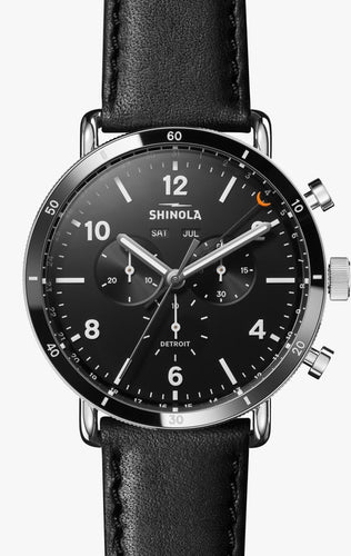 SHINOLA The Canfield Sport Chronograph  45MM S0120089889