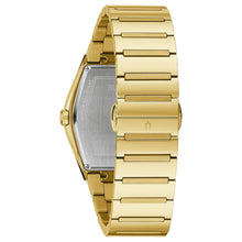 Bulova Men's Large Gemini Futuro Gold-Tone Stainless Steel Bracelet Watch 97A164