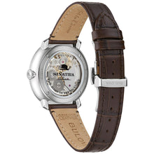 Bulova Men's Frank Sinatra 'The Best Is Yet To Come' Brown Leather Strap Watch 96B345