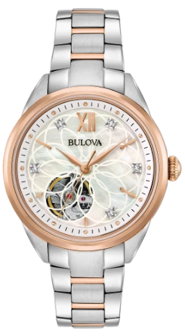 BULOVA 98P170 Women's Classic Automatic Diamond Watch