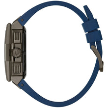 Bulova Men's Precisionist Chronograph Blue Rubber Strap Watch 98B357