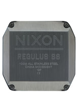 Nixon 46mm Regulus Stainless Steel Watch Gunmetal A1268-131