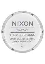 Nixon 51mm 51-30 Chrono Watch High Polish / White A083-488