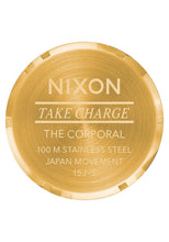 Nixon Corporal Stainless Steel Watch Gold / Indigo A346-2033