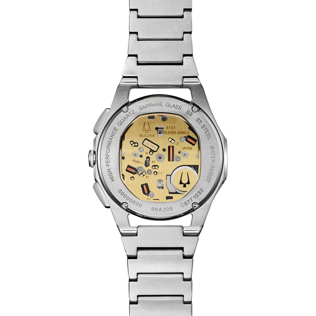 BULOVA Men's Curv Chronograph Watch 96A205 – Beach Cities Watch Company