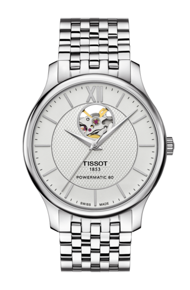 Tissot open heart watch sale