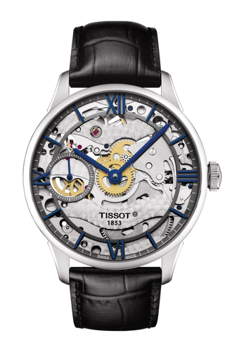 TISSOT CHEMIN DES TOURELLES SQUELETTE MECHANICAL T0994051641800