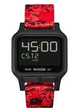 Nixon 38mm Heat Watch Black / Red A1320-008