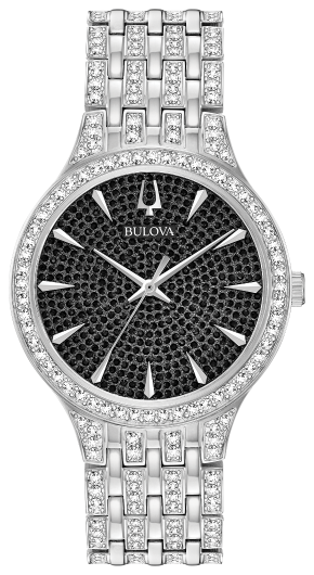 BULOVA Men's Crystal Watch 96A227