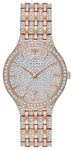 BULOVA 98L235 Women's Crystal Watch