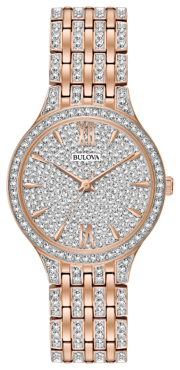 Women\'s Bulova Crystal Watch Amazon.com: Bulova Ladies main image 3