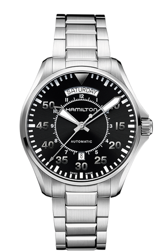 KHAKI PILOT DAY DATE AUTO H64615135