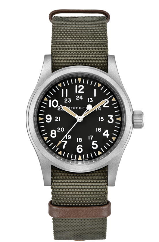 Hand wound best sale field watch