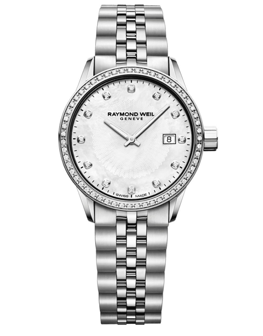 Freelancer Ladies 67 Diamond Steel Bracelet Quartz Watch, 29mm 5629-STS-97081