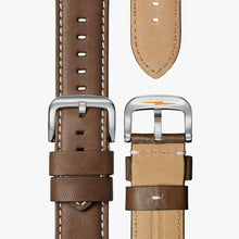 Shinola The Runwell 47mm Brown Leather Strap Cream Dial Mens Watch S0110000039 $595.00