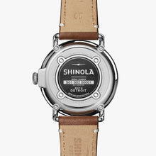 Shinola The Runwell White Dial Tan Leather Men's S0110000109 $595.00